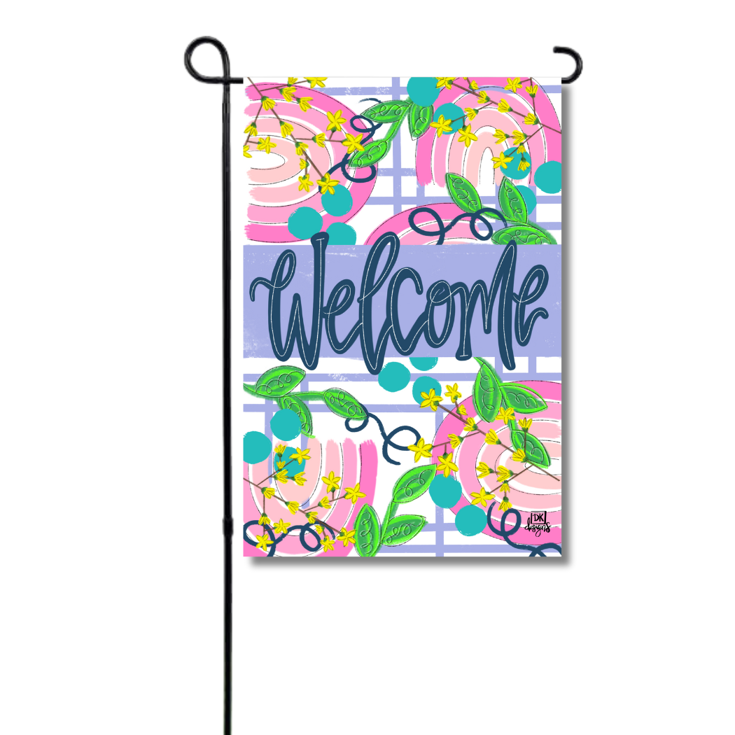 Amanda Vinyl Garden Flag