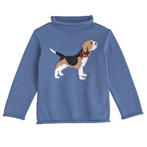 Kids Beagle Rollneck Sweater