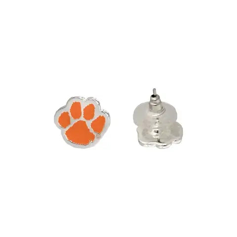 Clemson Post Stud Earrings