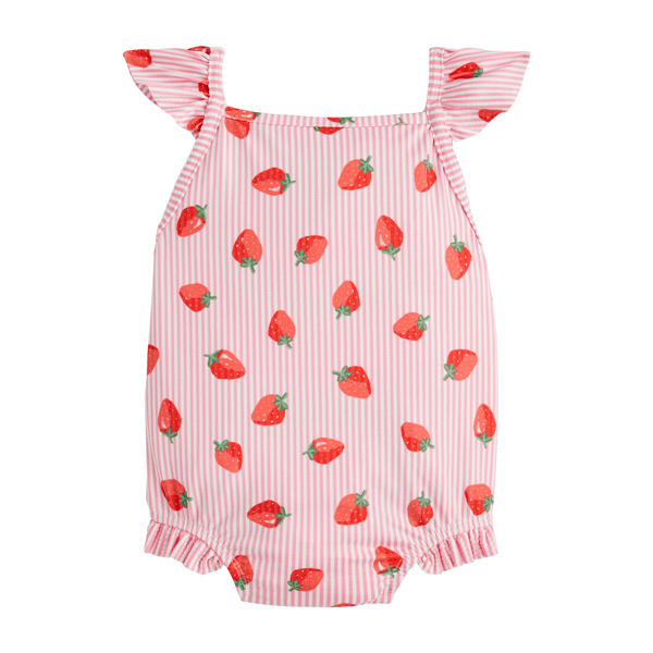 Baby Strawberry One-Piece Swimsuit