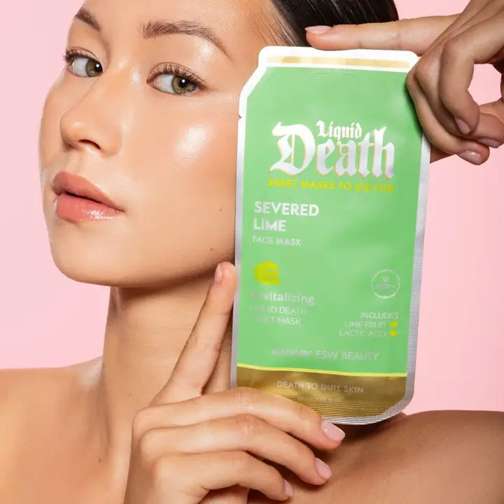 Severed Lime Liquid Death Revitalizing Face Mask