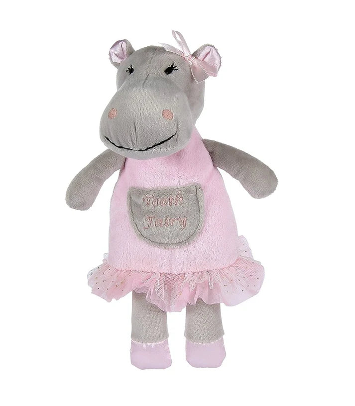 Hannah the Hippo Tooth Fairy Plush