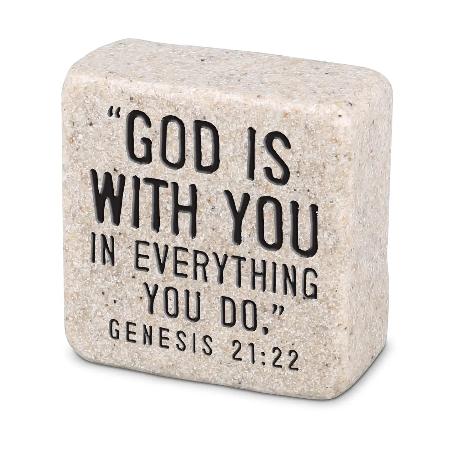Square Scripture Stone