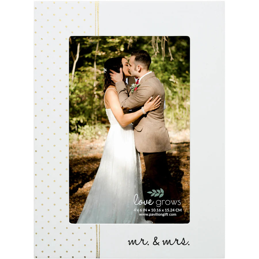 Mr. & Mrs. 5.5" x 7.5" MDF Frame
