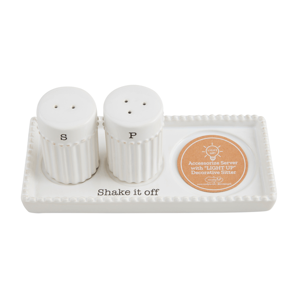 Salt And Pepper Light-Up Holder