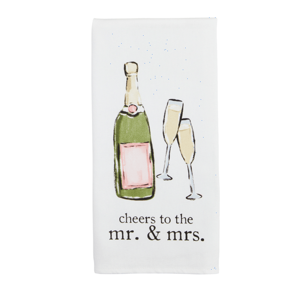 Cheers Wedding Towel