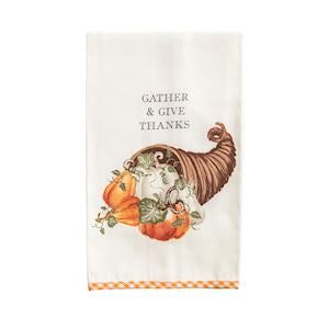Gather & Give Printed Kitchen Towel