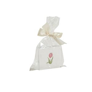 Pink Tulip Spring Acrylic Block