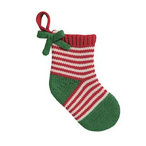Red Stripe Mini Stocking