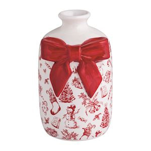 Christmas Bud Vase