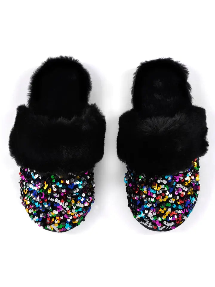 Fiesta Sequin Slippers
