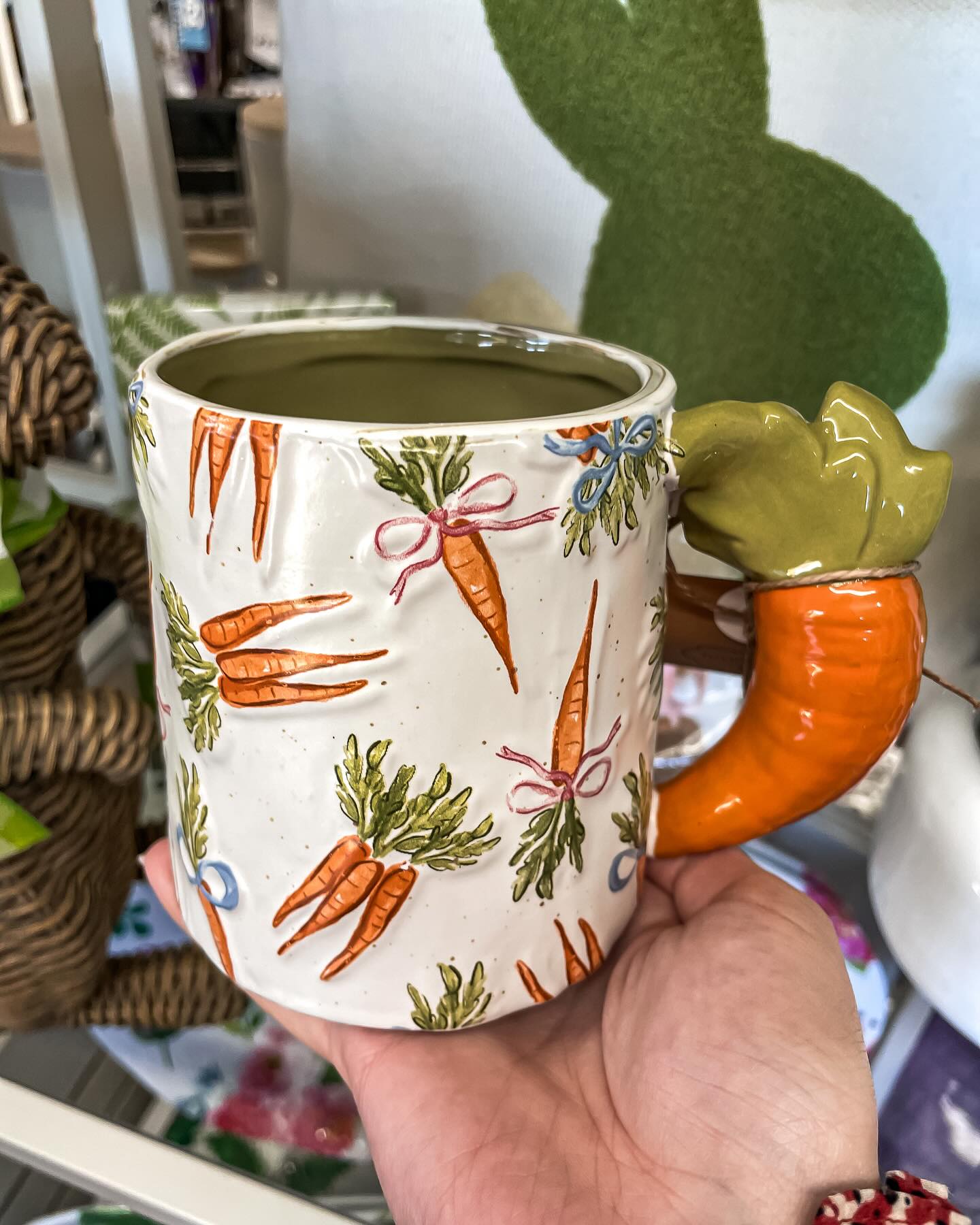 Carrot Easter Mug