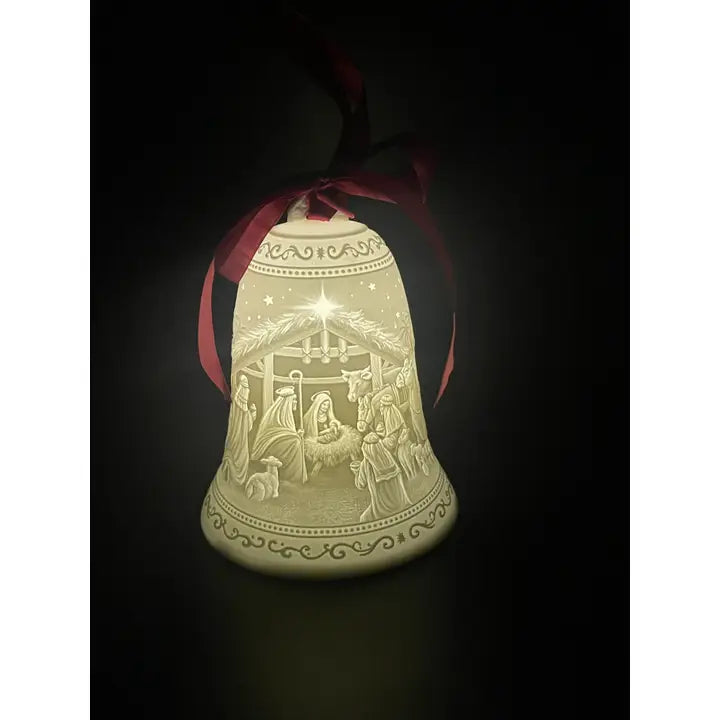 Nativity Scene Bell Ornament