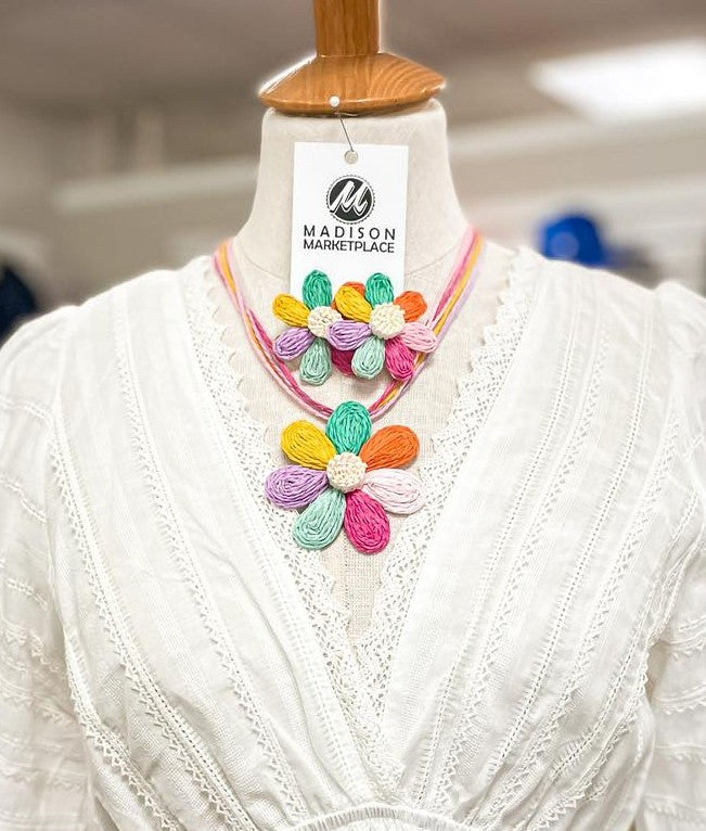 Floral Twine Necklace