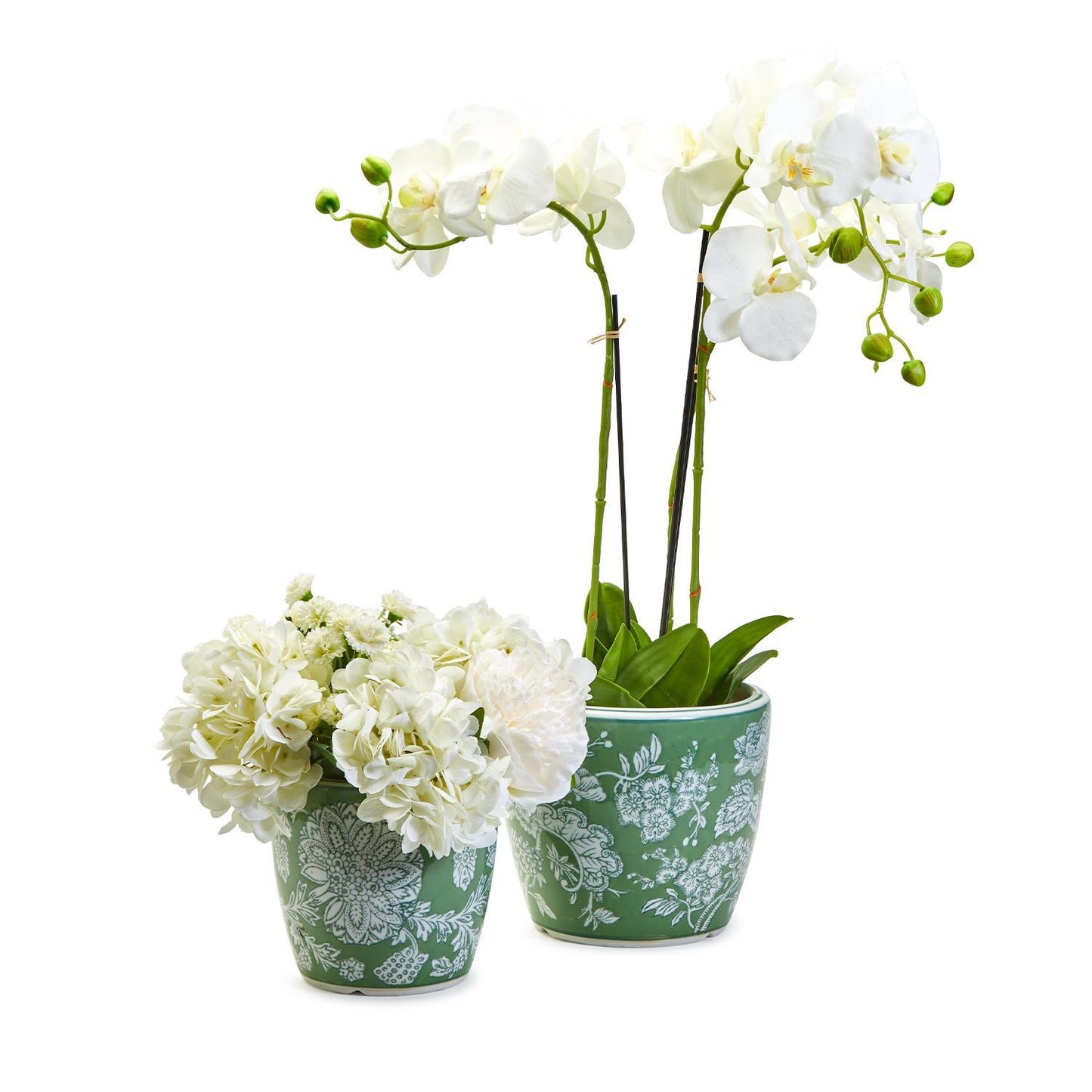 Countryside Green Cachepot Set of 2