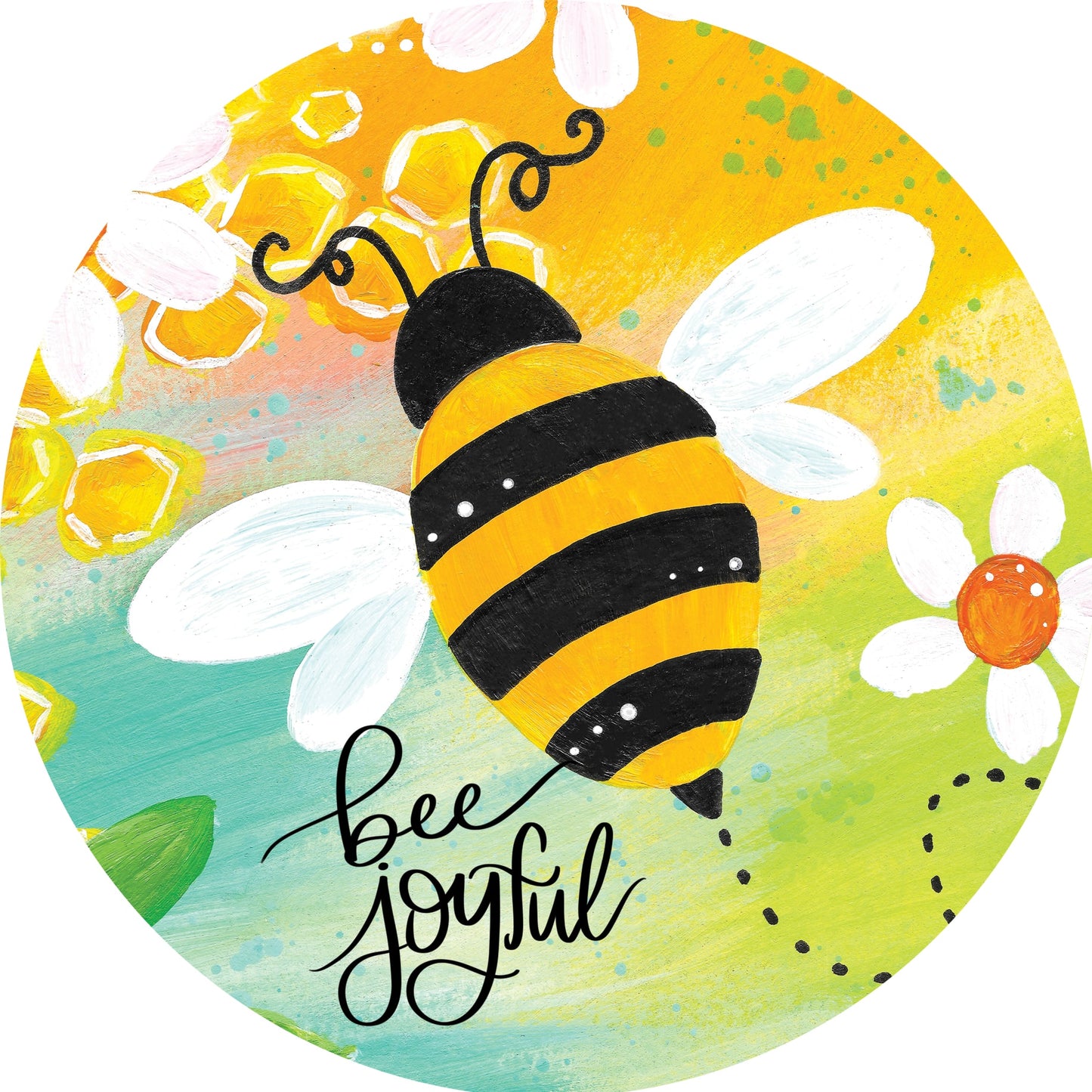 Bee Joyful-Accent Magnet