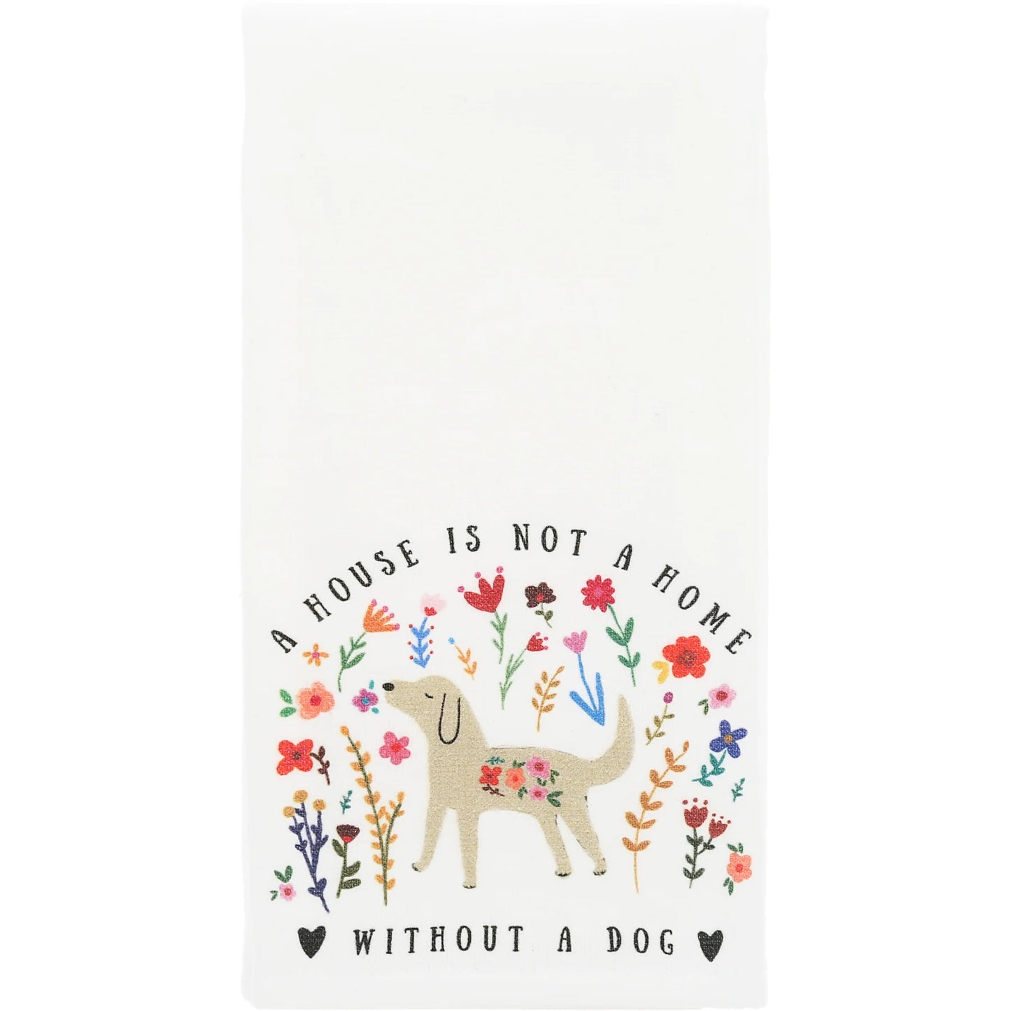 A Dog 100% Cotton Tea Towel