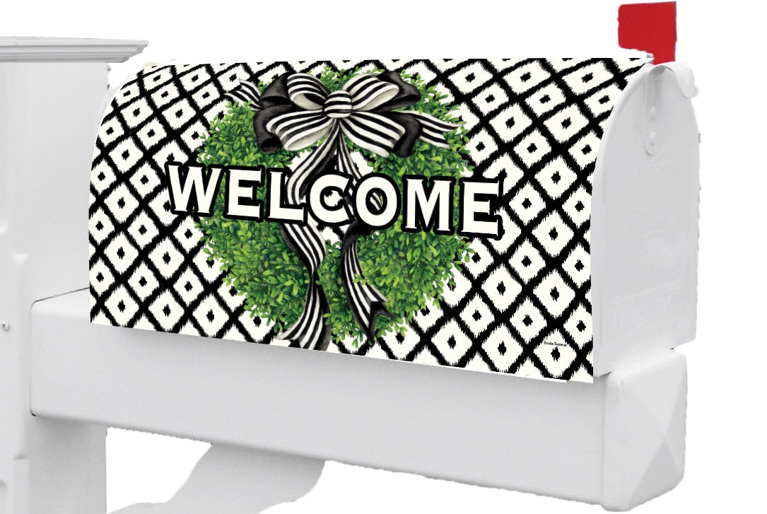 Mailbox Cover- Sophisticated Stripe