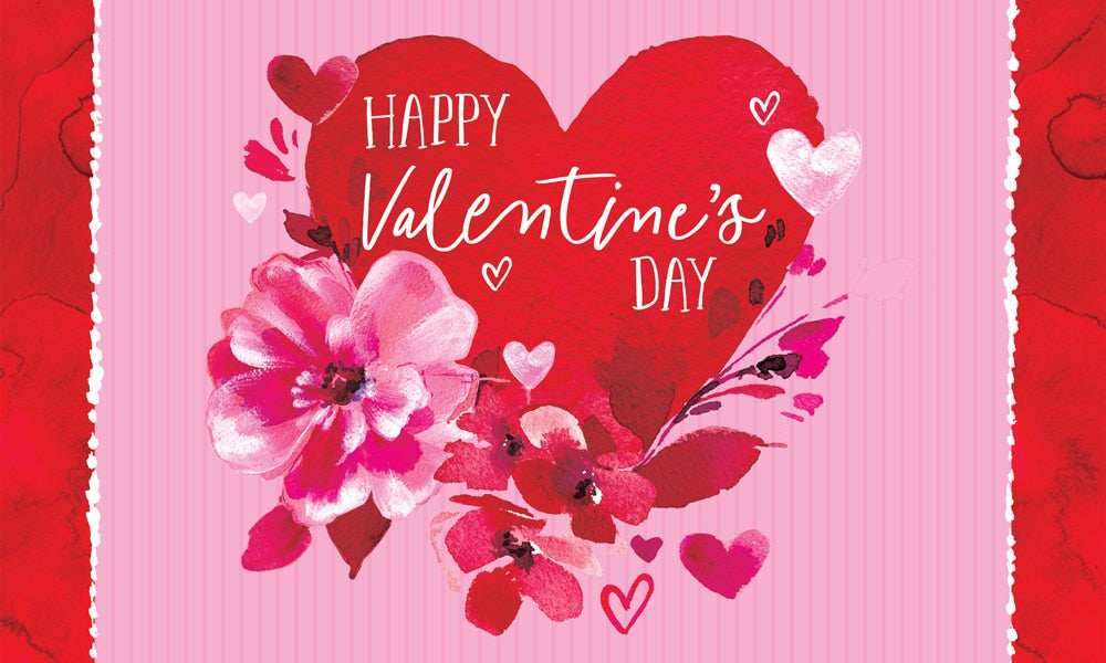 Mat- Hearts and Flowers