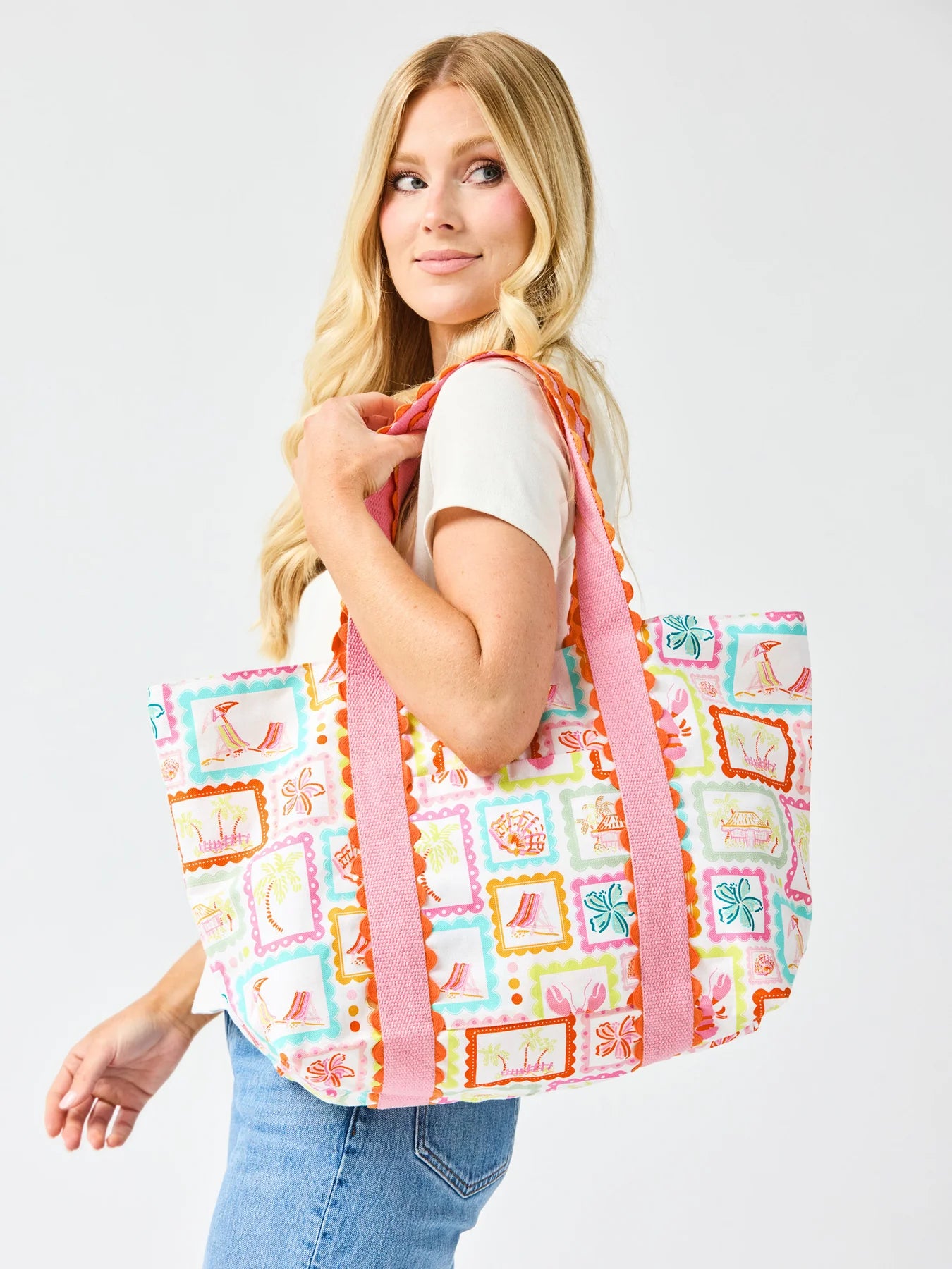 Capri Happy Place Carryall Tote Bag