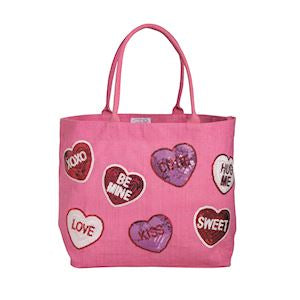 Valentine's Sparkle Tote