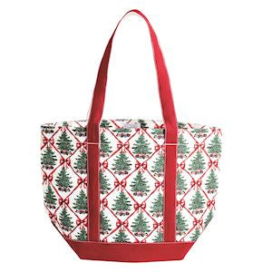 Holiday Canvas Tote