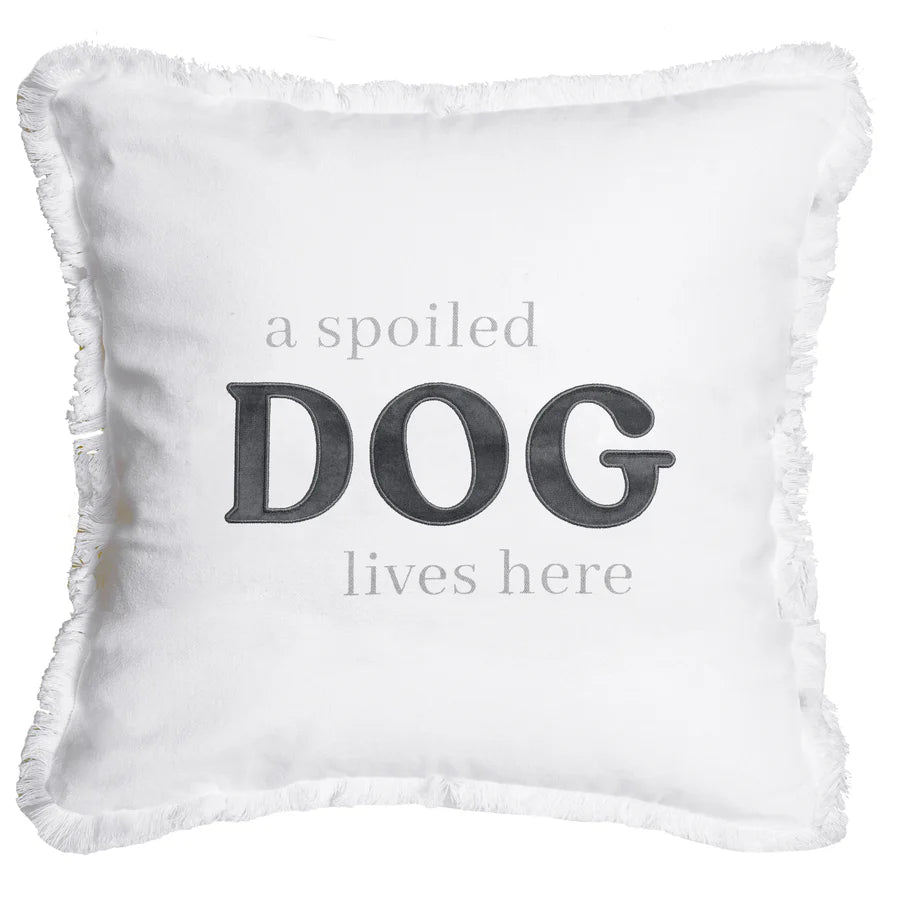Spoiled Dog 18" Throw Pillow Cover