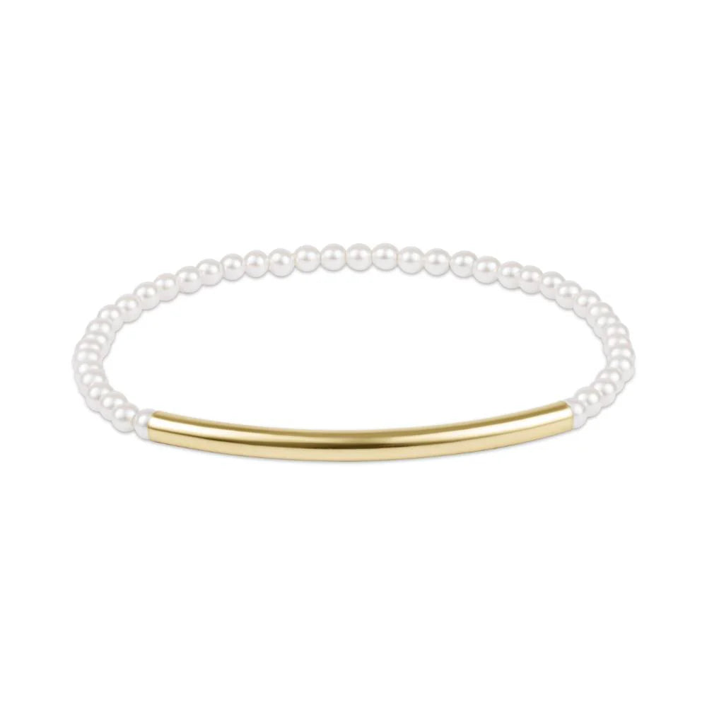 Enewton - Bliss Bar Smooth Pearl 3mm Bracelet