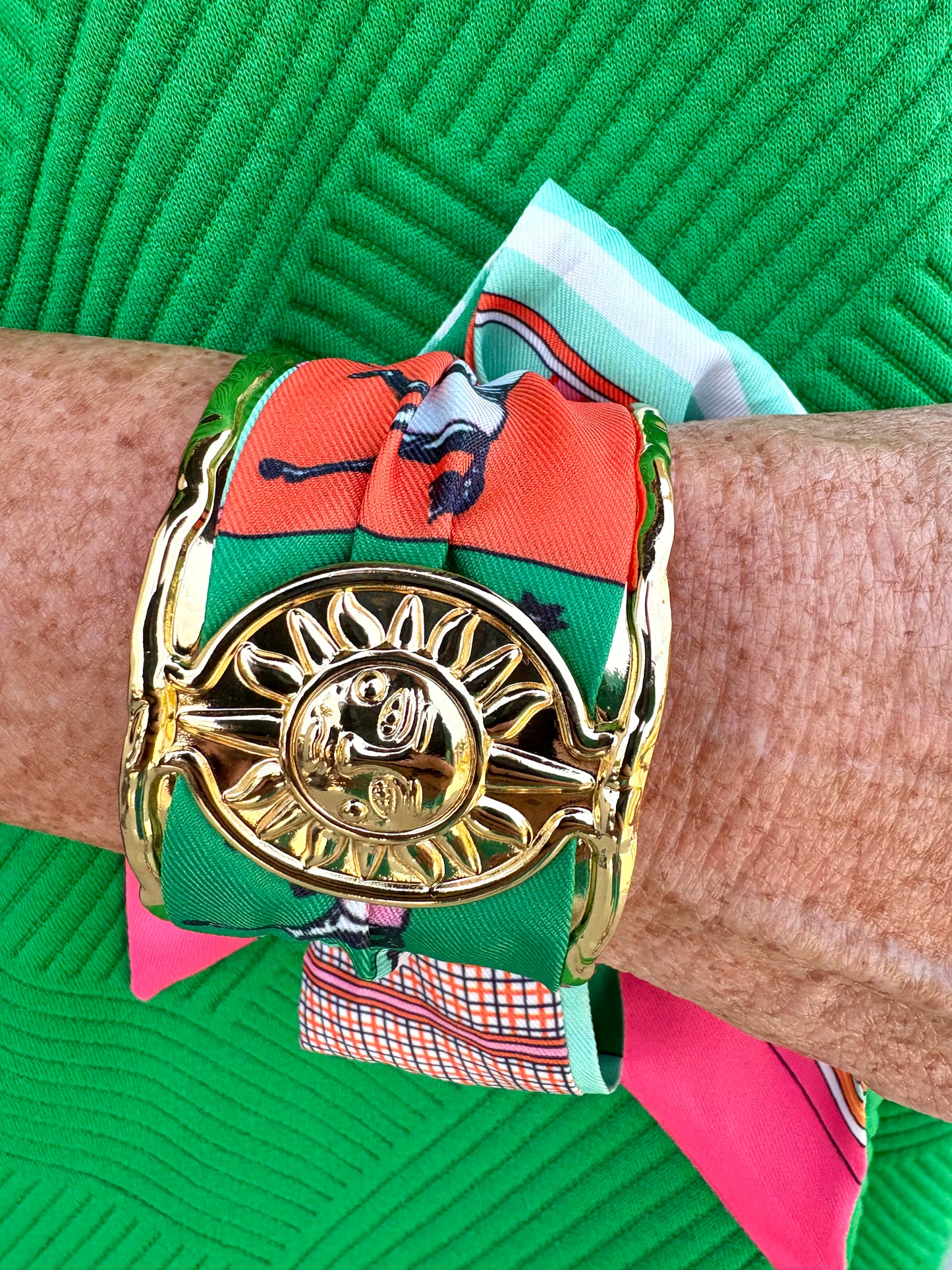 Scarf Cuff Bracelet