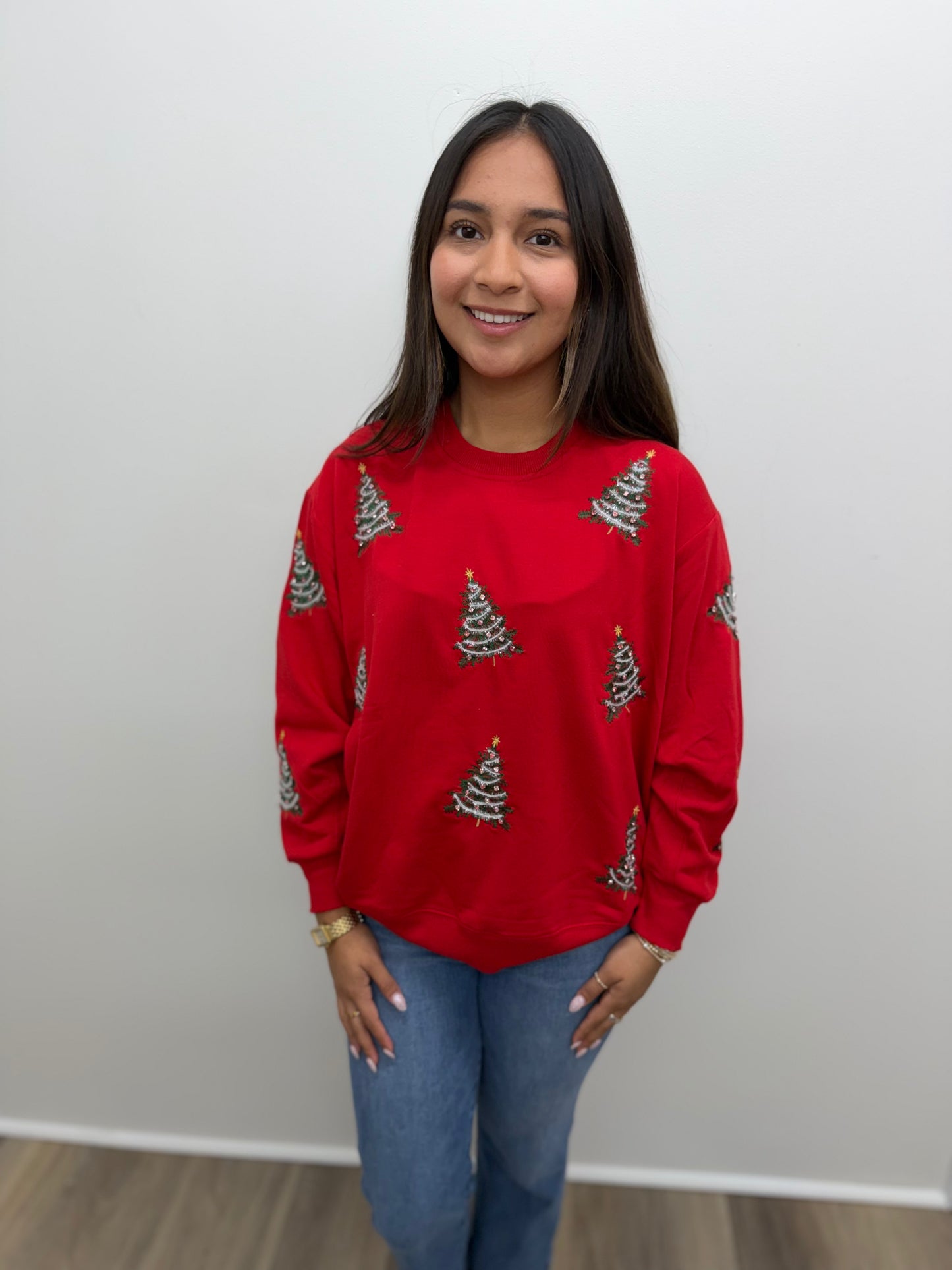 Sarah Merry Trees Sweatshirt