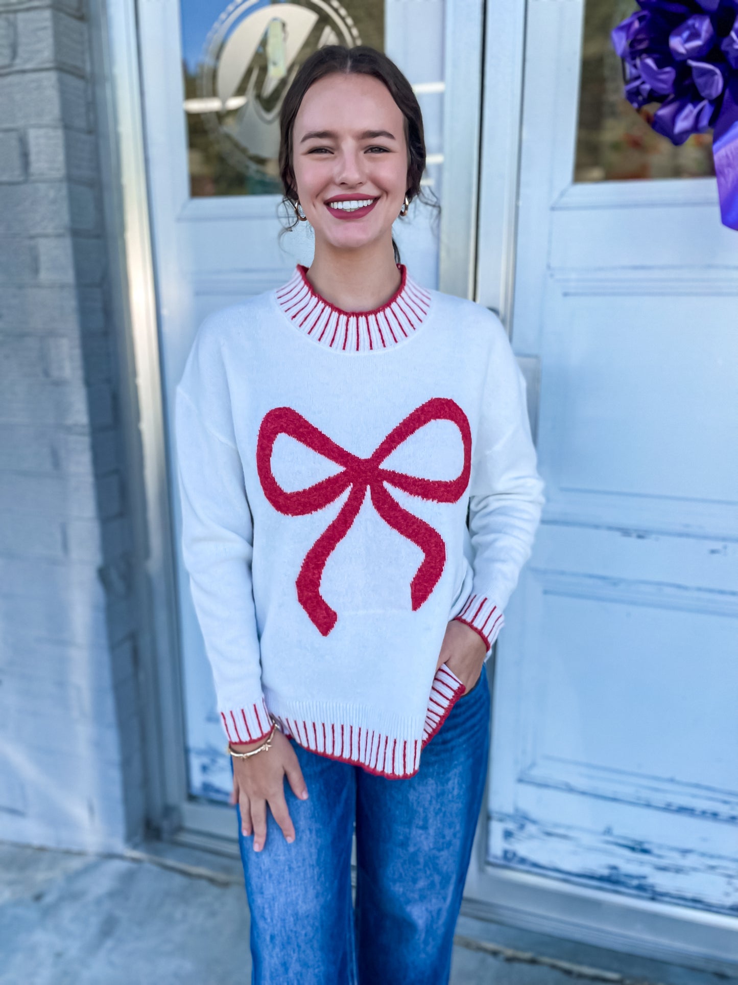 Wilder Bow Sweater