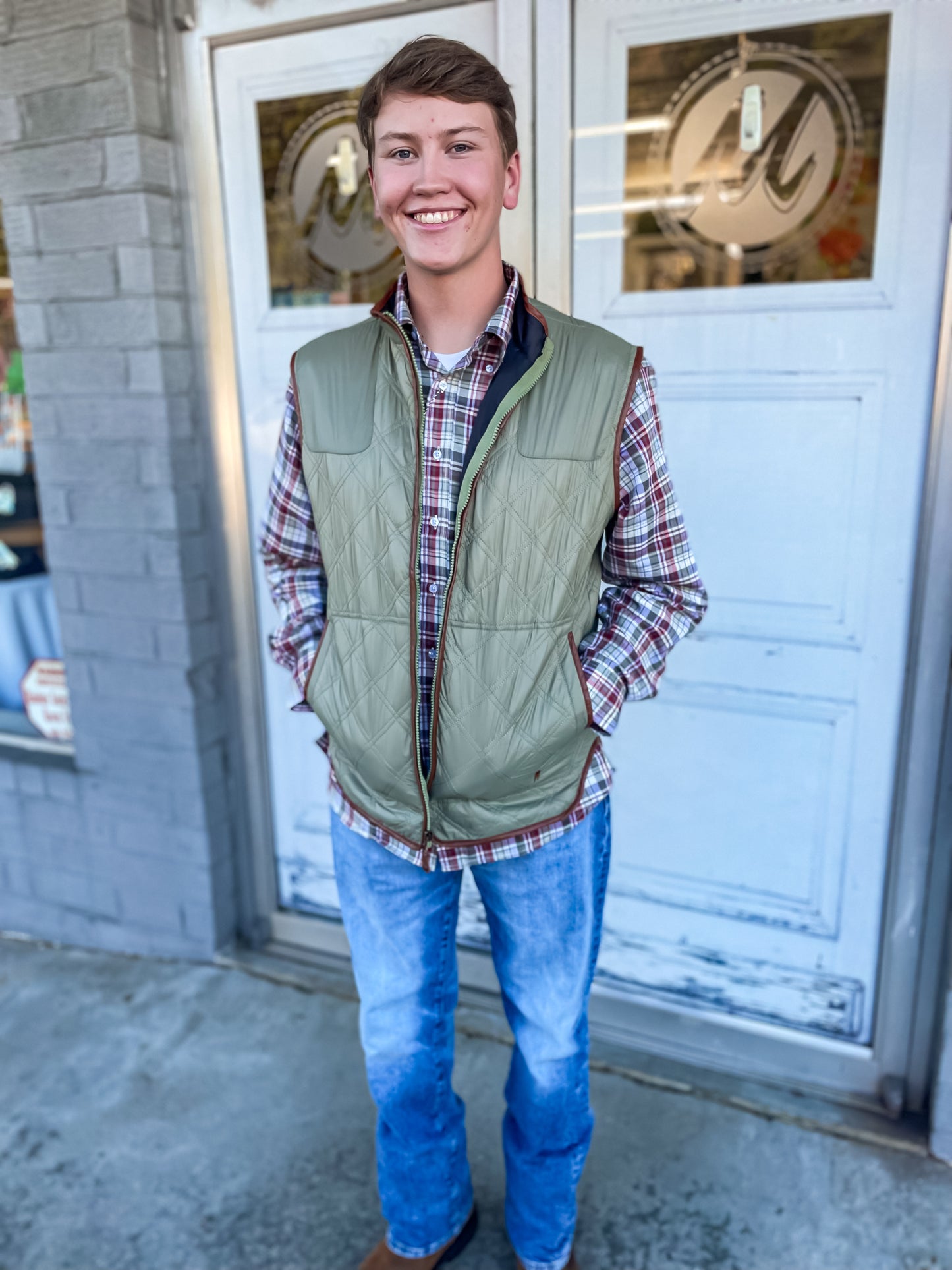 Men's Quilt Lofted Vest