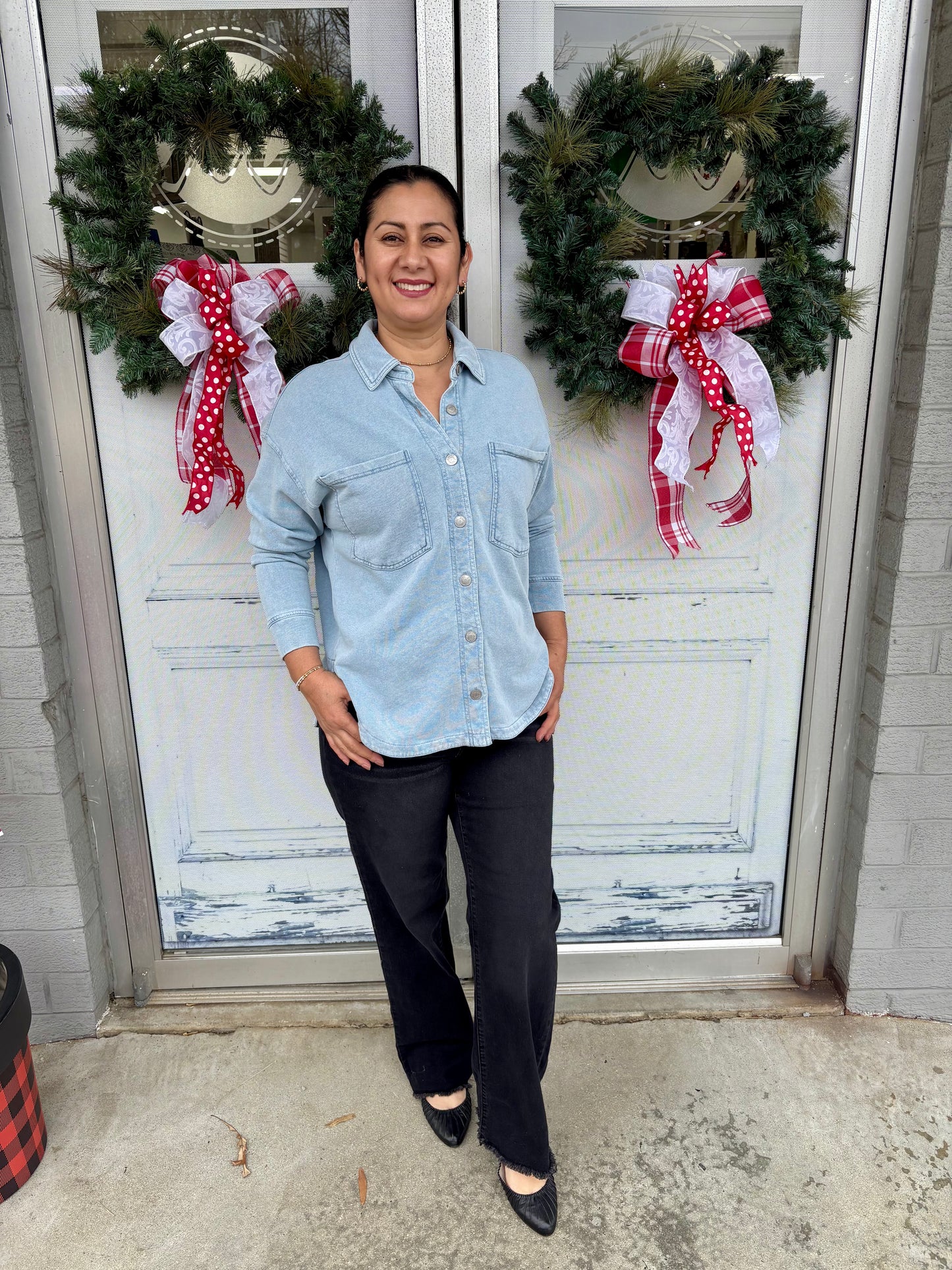 All Day Knit Denim Jacket