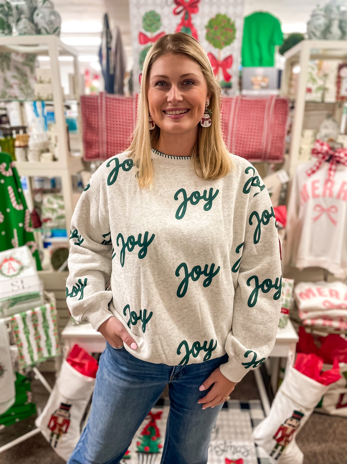 Joy Fleece Sweatshirt