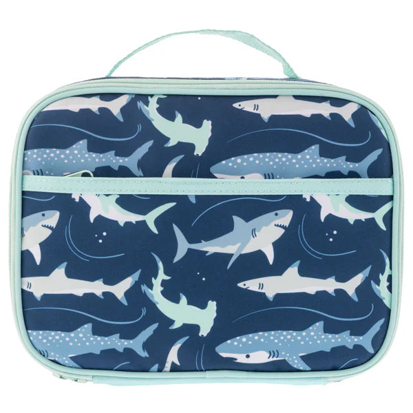 Navy Shark Junior Lunch Box