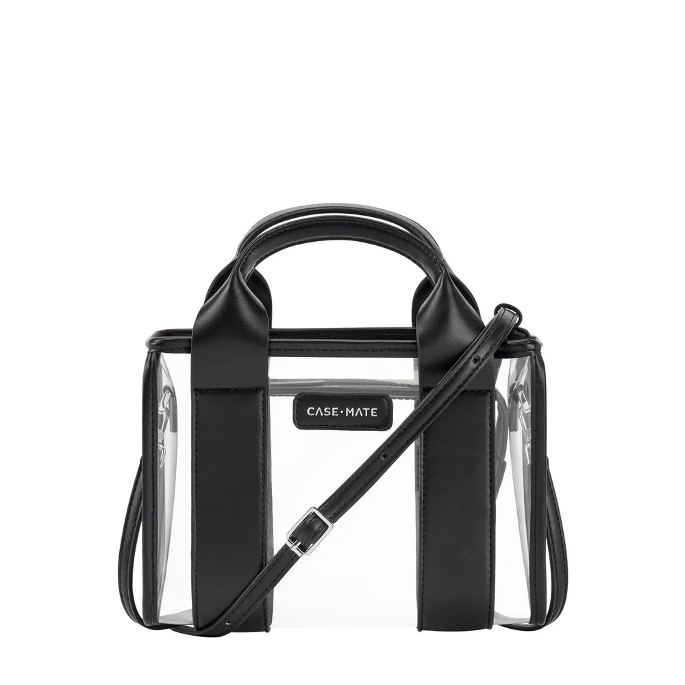Case-Mate Black Jelly Stadium Tote with Strap