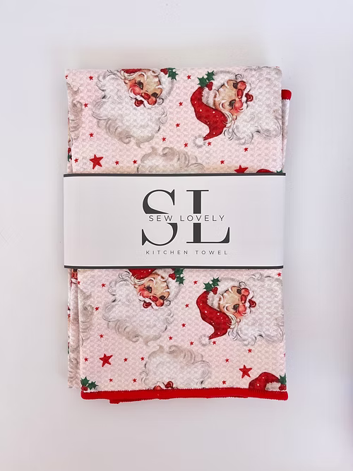 Letters to Santa Tea Towel