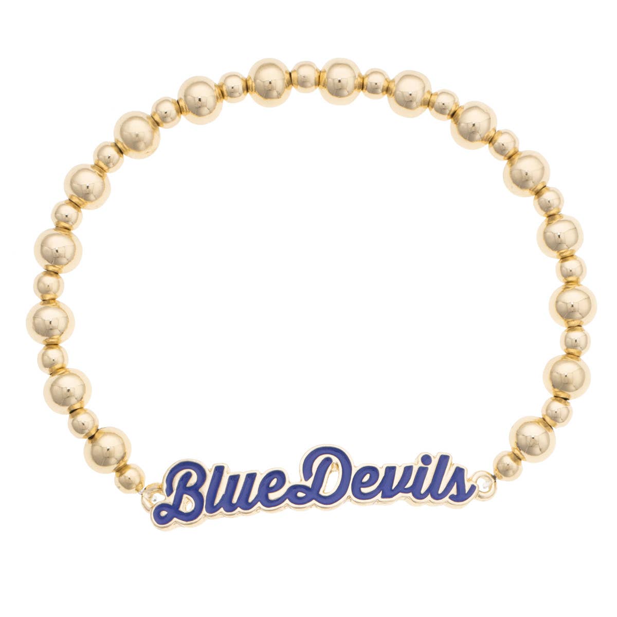 Duke Blue Devils Autograph Enamel Stretch Bracelet