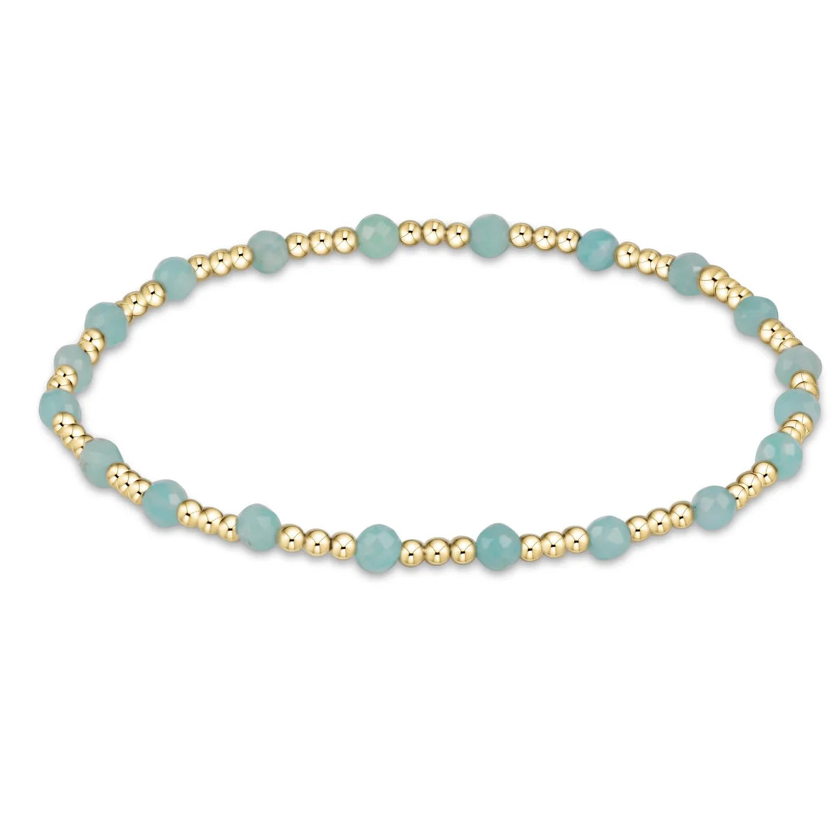 Gold Sincerity Pattern 3mm- Gemstone