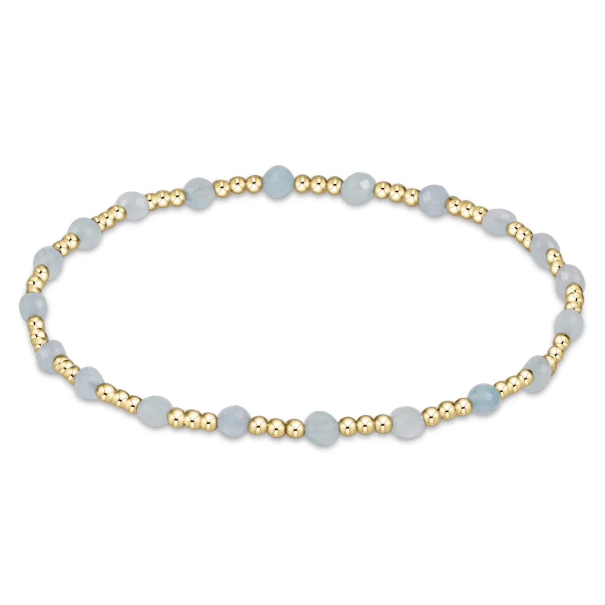 Gold Sincerity Pattern 3mm- Gemstone