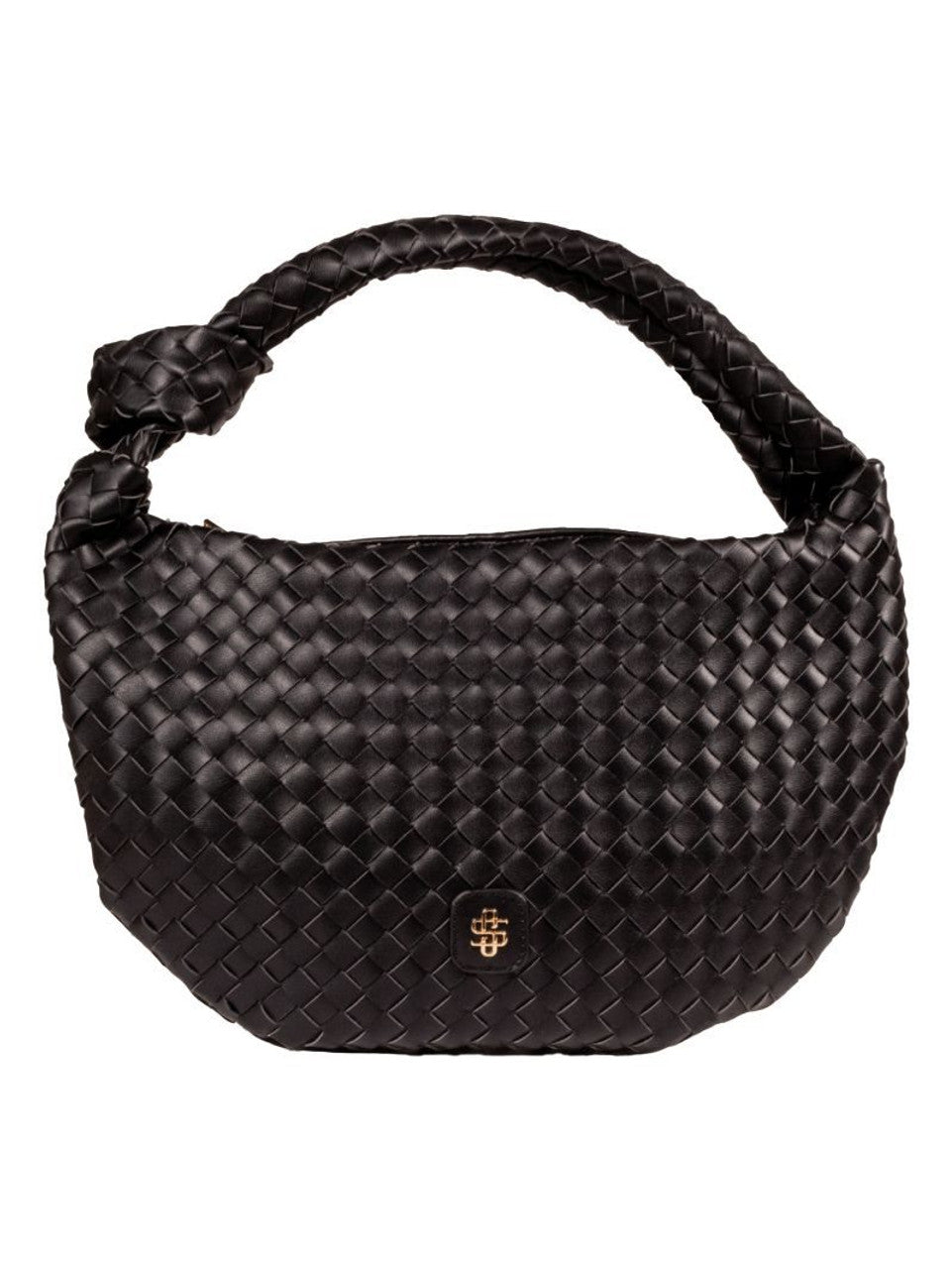 Knot Handle Woven Purse