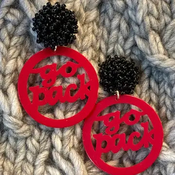 College Game Day Earrings