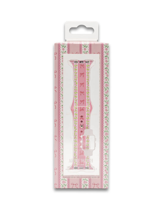 Pink Stripe Apple Watch Band