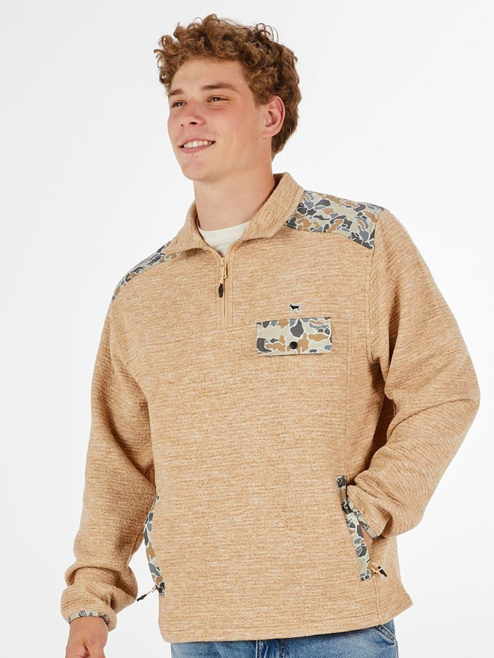 Men's Camo Quarter Zip