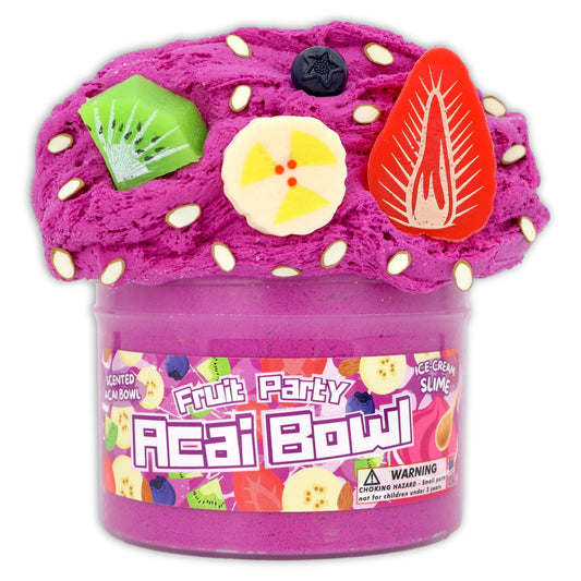 Acai Bowl Fruit Party Slime