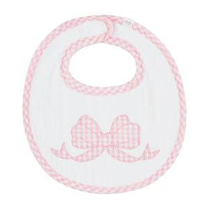 Applique Baby Girl Bib