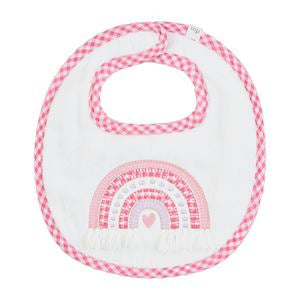 Applique Baby Girl Bib