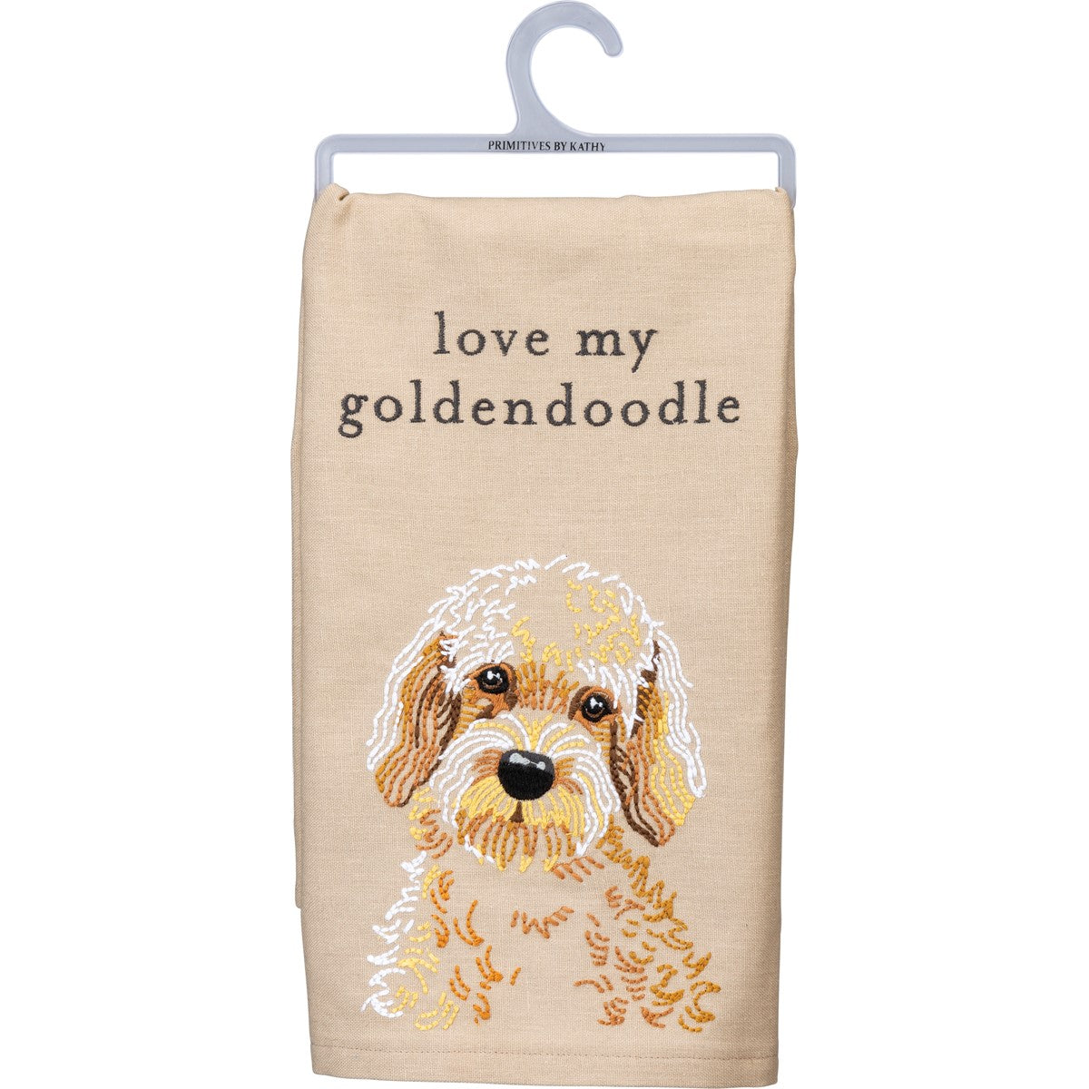 Golden Doodle Tea Towel