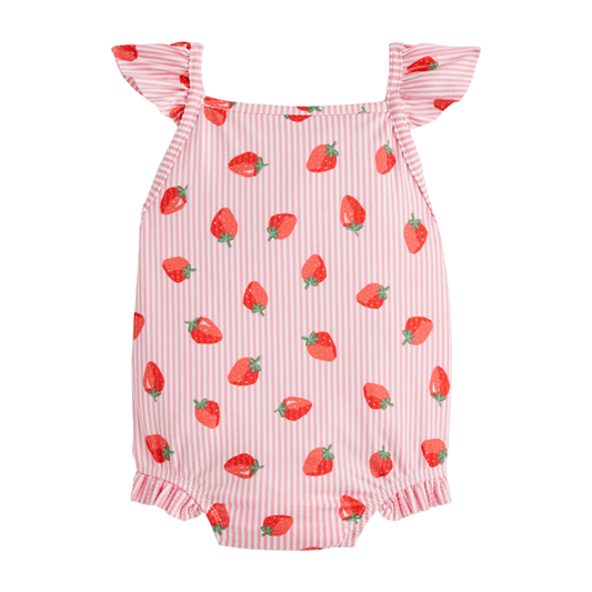 Baby Strawberry One-Piece Swimsuit