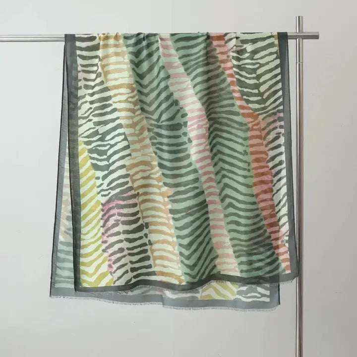Safari Stripes Lightweight Scarf